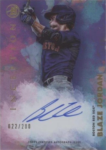 2021 Bowman Inception - Blaze Jordan #PA-BJ