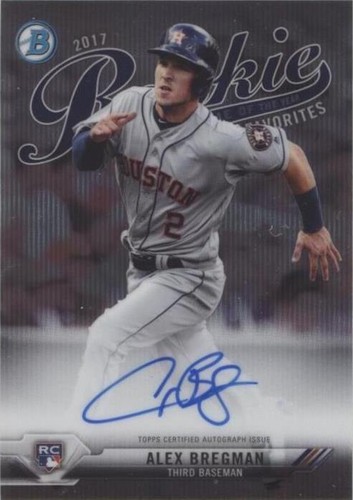 2017 Bowman - Alex Bregman #ROYF-AB