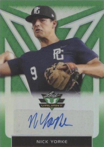 2020 Leaf Valiant - Nick Yorke #PA-NY1