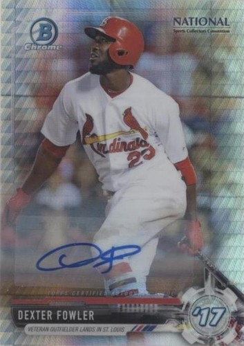 2017 Topps National Convention - Dexter Fowler #BNR-DF