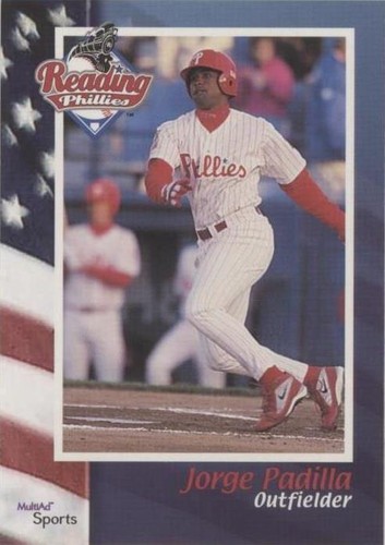 2002 MultiAd Sports Reading Phillies - Jorge Padilla #17