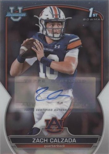 Zach Calzada Trading Cards