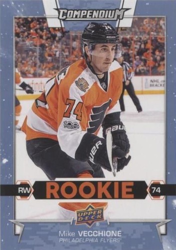 2017-18 Upper Deck Compendium - Mike Vecchione #595
