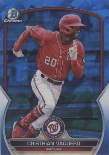2023 Bowman Sapphire Edition - Cristhian Vaquero #BCP-54