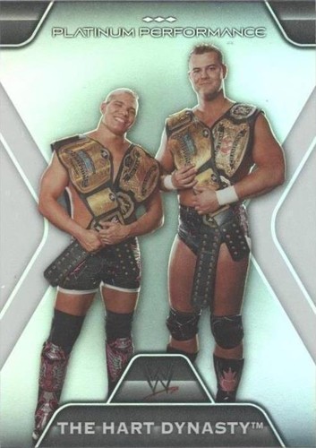 2010 Topps Platinum WWE - David Hart Smith The Hart Dynasty Tyson Kidd #PP-16