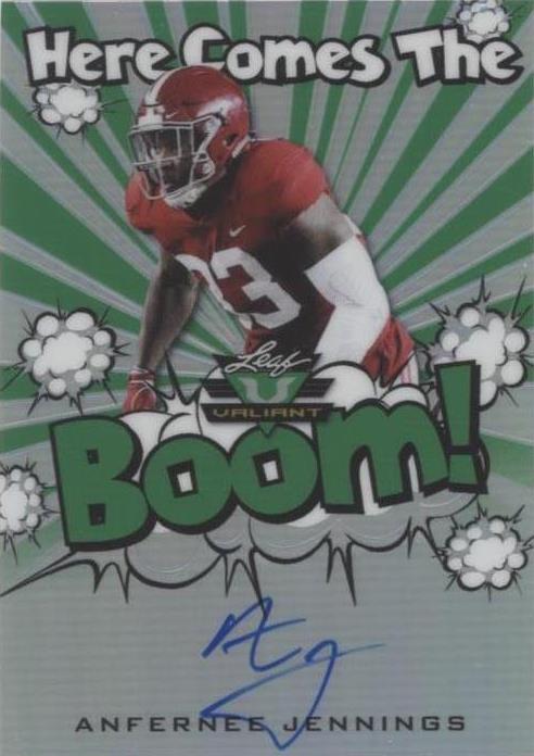 2020 Leaf Valiant Anfernee Jennings #HCB-AJ1
