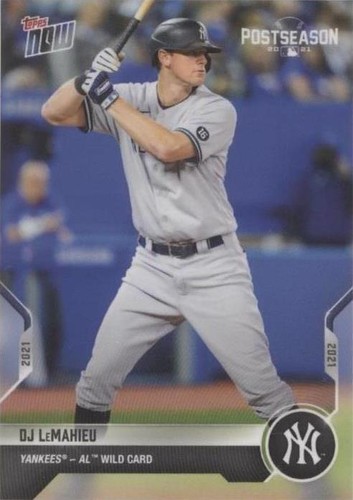 2021 Topps Now - D.J. LeMahieu #PS-93