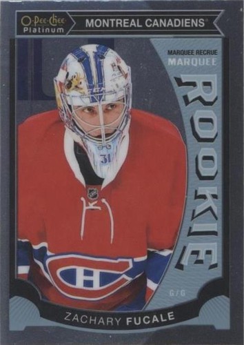 2015-16 O-Pee-Chee Platinum - Zachary Fucale #M37