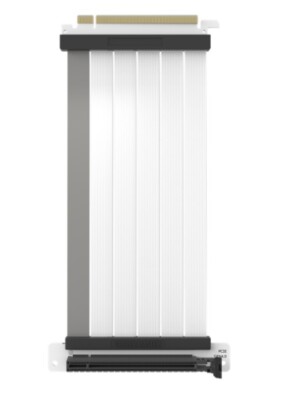 Cooler Master MasterAccessory Riser Cable PCIe 4.0 x16 200mm V2 White, PCIe 4.0