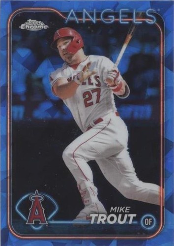 2024 Topps Chrome Sapphire Edition - Mike Trout #27