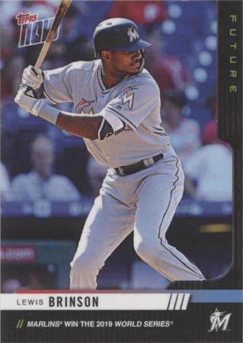 2019 Topps Now - Lewis Brinson #43