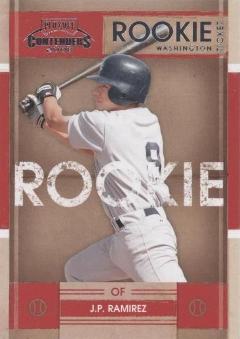 2008 Playoff Contenders - J.P. Ramirez #25