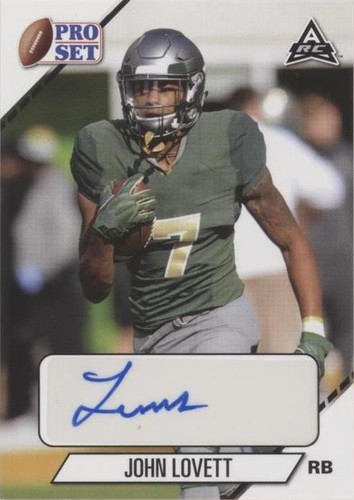 2021 Leaf Pro Set College John Lovett #PS-JL1