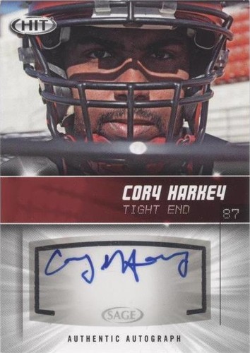 2012 SAGE Hit Cory Harkey #A87
