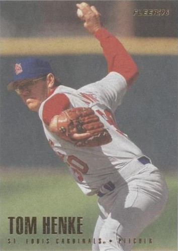 1996 Fleer - Tom Henke #544