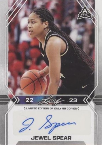 2022-23 Leaf Draft - Jewel Spear #BA-JS1