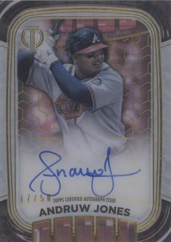 2022 Topps Tribute - Andruw Jones #IPA-AJ