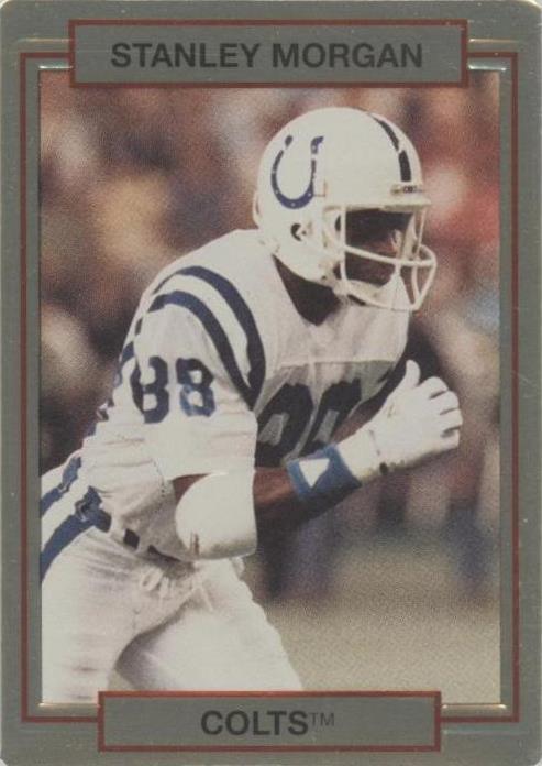 1990 Action Packed Rookie Update Stanley Morgan #72