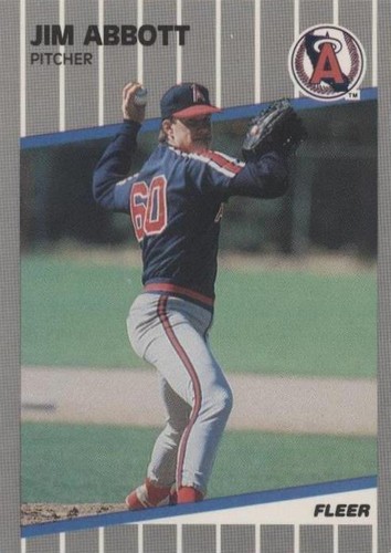 1989 Fleer Update - Jim Abbott #U-11