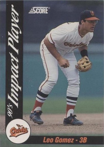 1992 Score - Leo Gomez #16