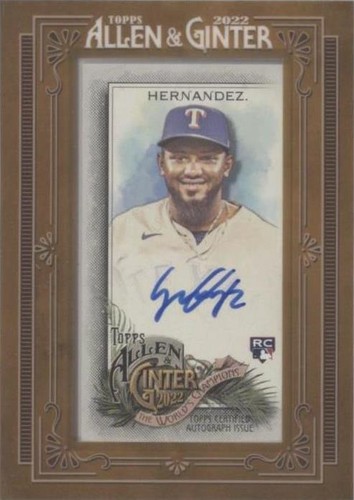 2022 Topps Allen & Ginter - Yonny Hernandez #MA-YH