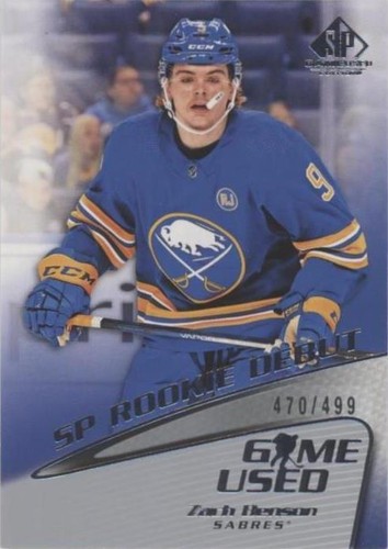 2023-24 Upper Deck SP Game Used - Zach Benson #R-14
