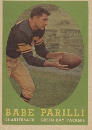 1958 Topps Babe Parilli #118