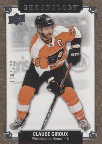 2019-20 Upper Deck Chronology - Claude Giroux #116