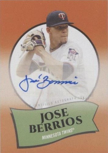 2020 Topps 582 Montgomery Club Set 3 - José Berríos #3-A