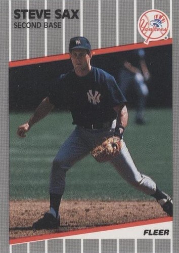 1989 Fleer Update - Steve Sax #U-52