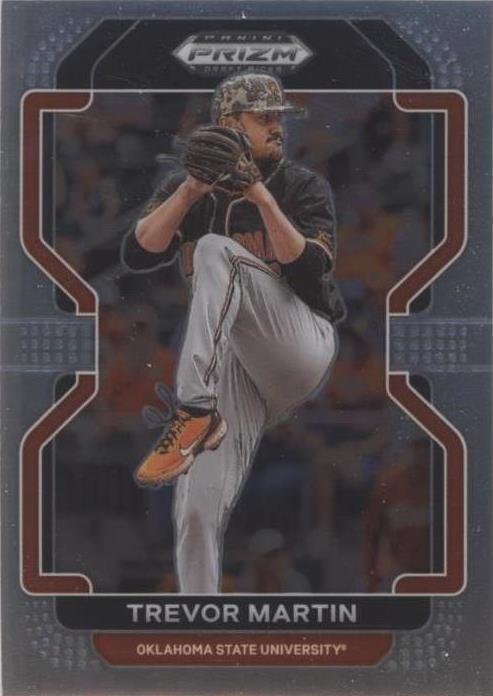 2022 Panini Prizm Draft Picks - Trevor Martin #PDP104