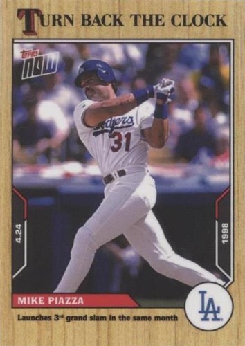 2021 Topps Now Turn Back the Clock - Mike Piazza #24