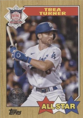 2022 Topps Series 2 - Trea Turner #87AS-40