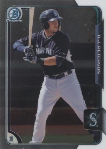 2015 Bowman Chrome - D.J. Peterson #BCP160