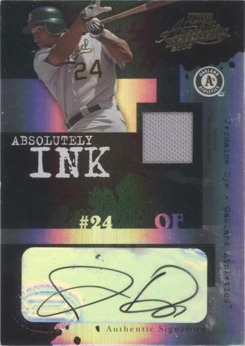 2005 Playoff Absolute Memorabilia - Jermaine Dye #AI-78
