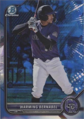 2022 Bowman Chrome Draft Sapphire Edition - Warming Bernabel #BDC-179
