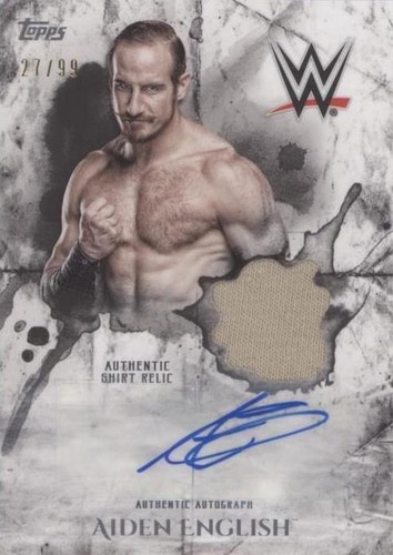 2018 Topps WWE Undisputed - Aiden English #UAR-AE