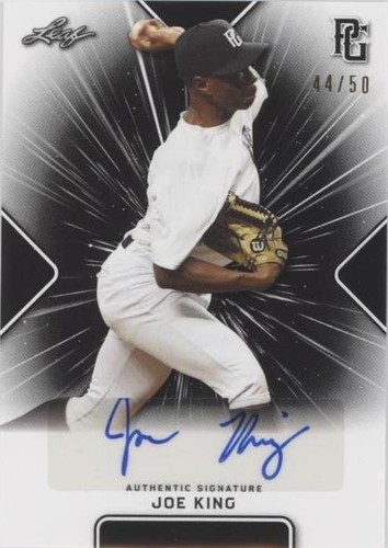 2021 Leaf Perfect Game National Showcase - Joe King #BA-JK2