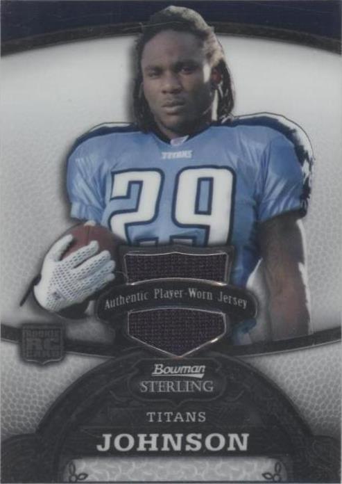 2008 Bowman Sterling Chris Johnson #156