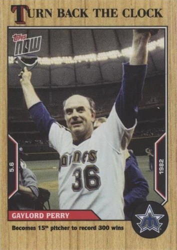 2022 Topps Now Turn Back the Clock - Gaylord Perry #37