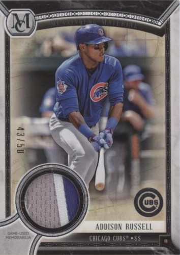 2018 Topps Museum Collection - Addison Russell #MMR-AR