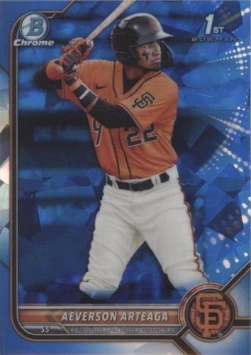 2022 Bowman Sapphire Edition - Aeverson Arteaga #BCP-82