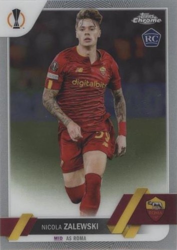 2022-23 Topps Chrome UEFA Club Competitions Nicola Zalewski #59