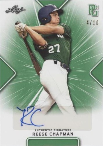 2021 Leaf Perfect Game National Showcase - Reese Chapman #BA-RC2