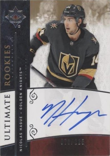 2019-20 Upper Deck Ultimate Collection - Nicolas Hague #RRA-NH