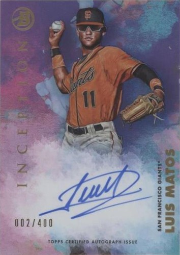 2021 Bowman Inception - Luis Matos #PA-LMS