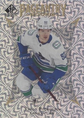 2021-22 SP Authentic - Vasily Podkolzin #P-54