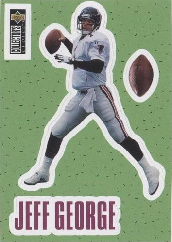 1996 Upper Deck Collector's Choice Jeff George #S9