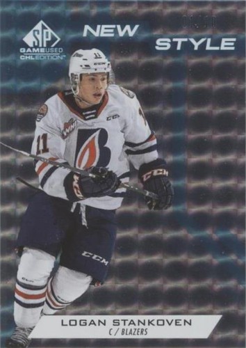 2021-22 Upper Deck SP Game Used CHL Edition - Logan Stankoven #NS-LS