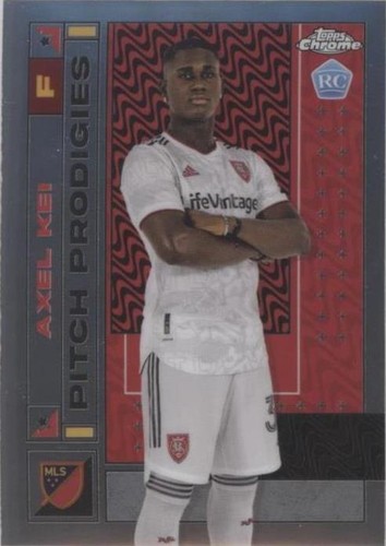 2022 Topps Chrome MLS Axel Kei #27